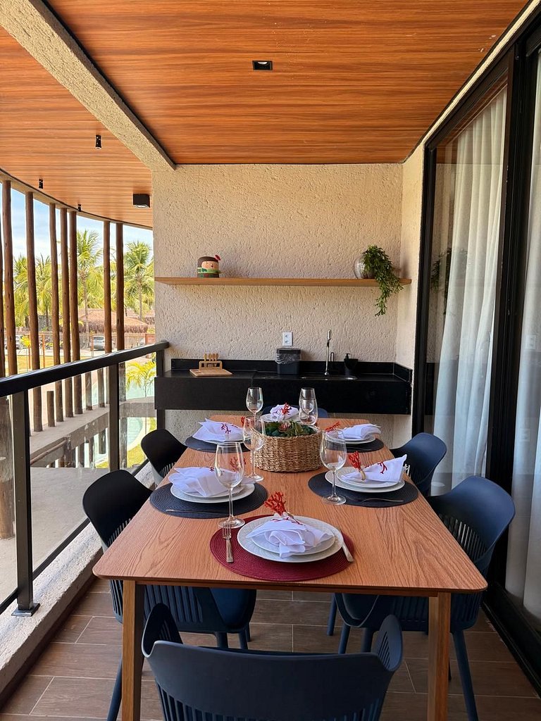 Duplex Beira mar Porto de Pedras Milagres