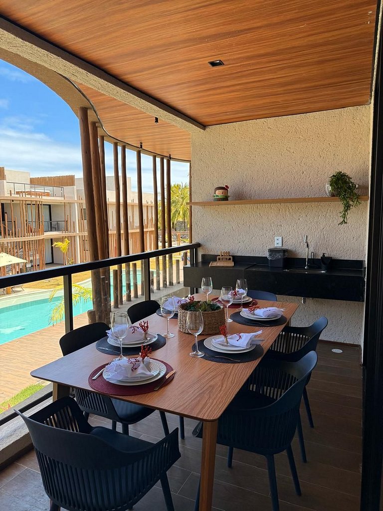 Duplex Beira mar Porto de Pedras Milagres