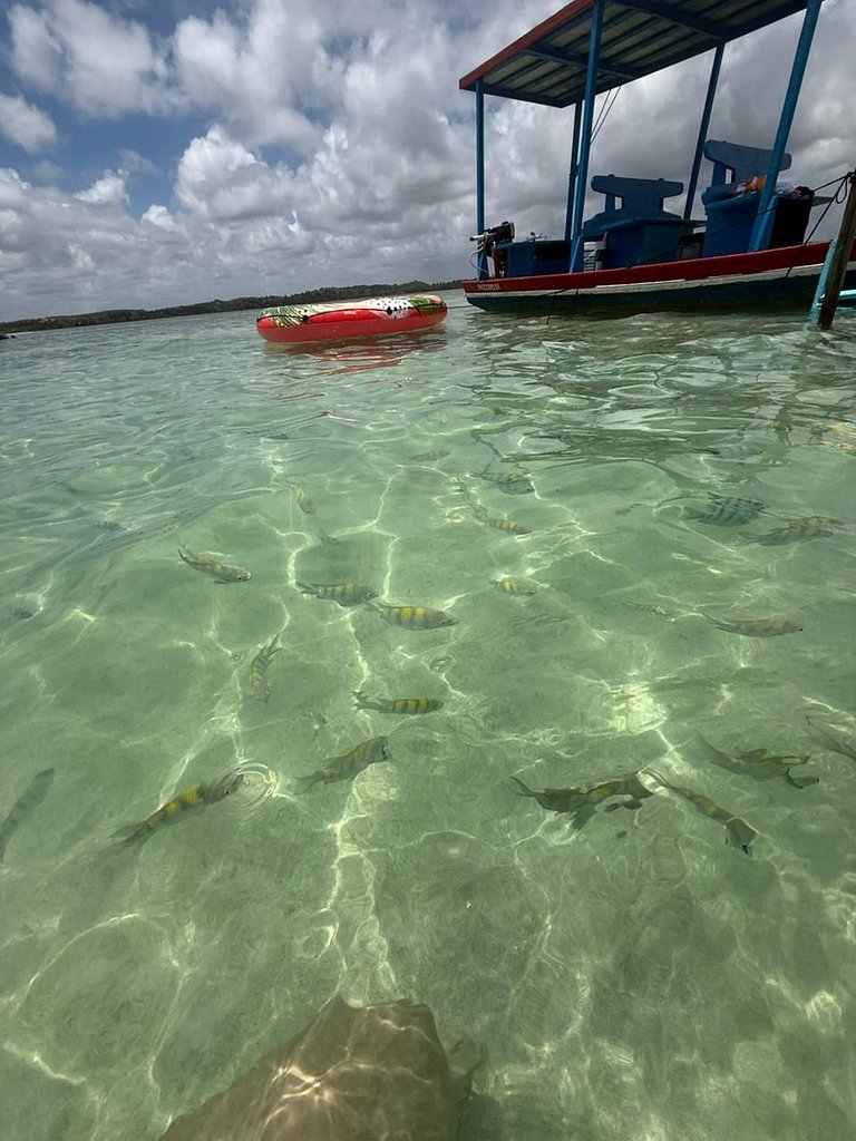 Beira mar porto de pedras rota dos milagres