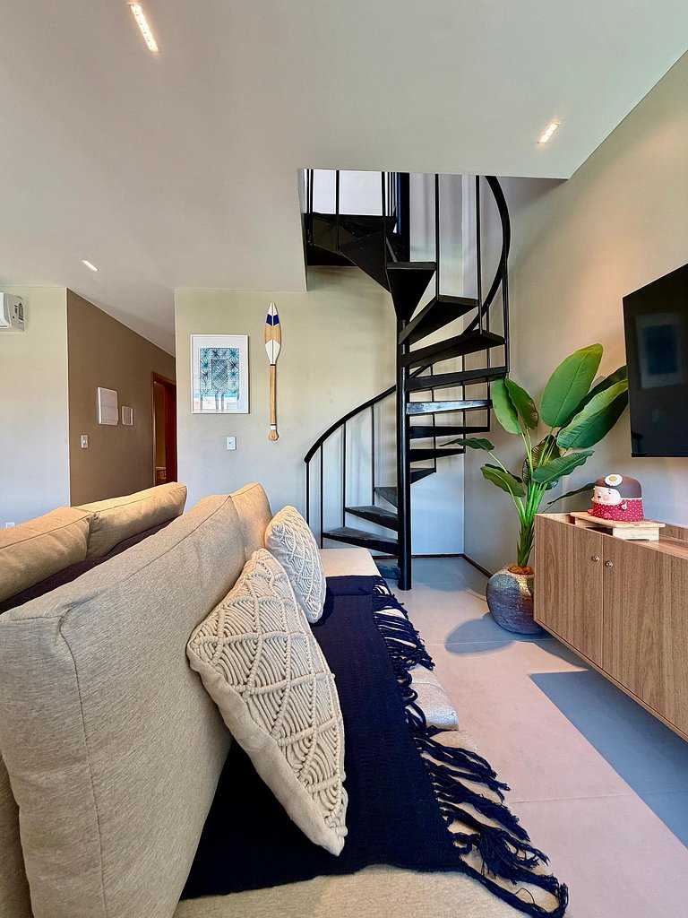 Duplex Beira mar Porto de Pedras Milagres